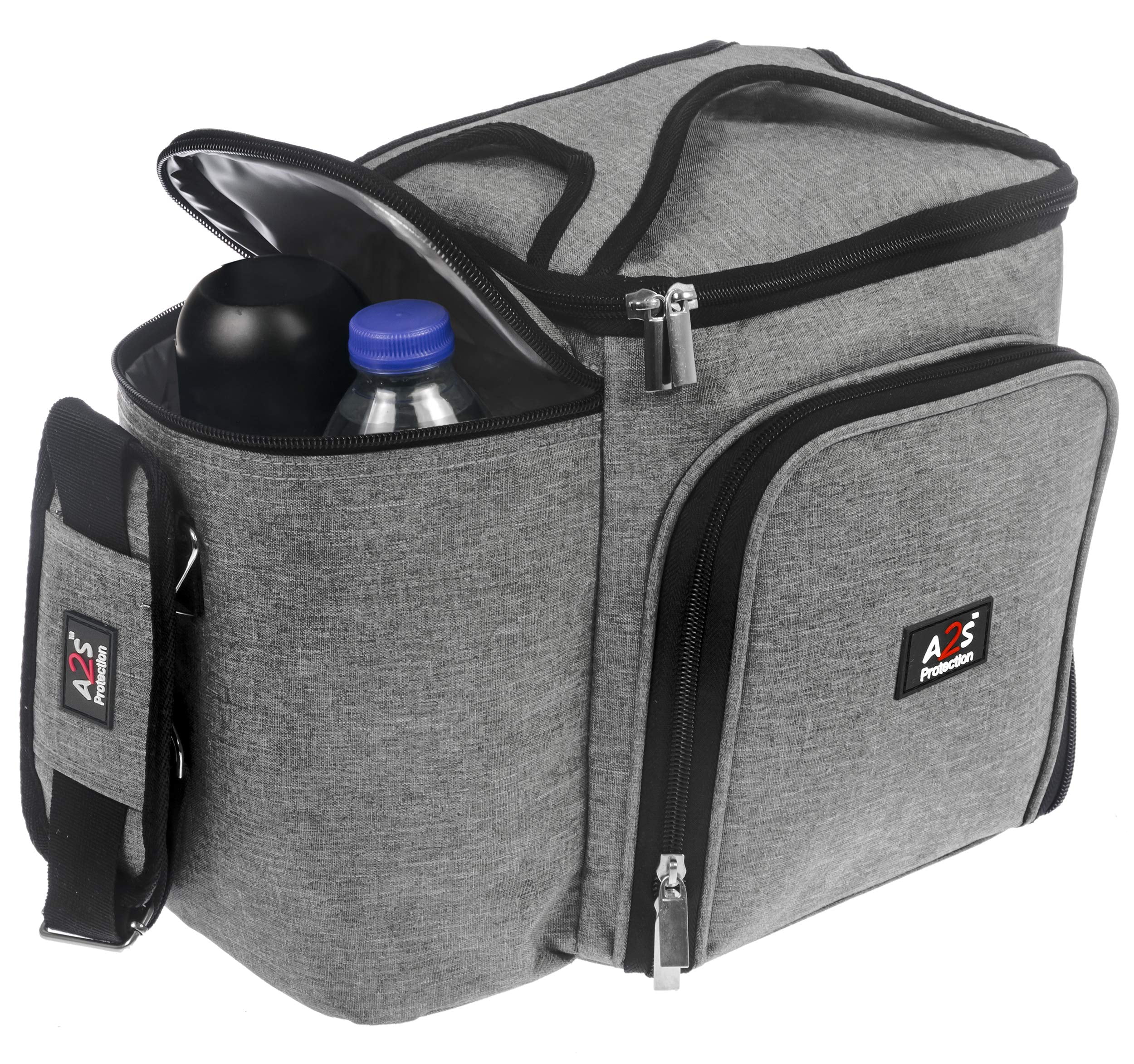 3-Rocbody Meal Insulated Cooler Bag (Black) – Rocbody Meal Prep