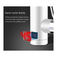 thumbnail image 4 of Electric Instant Hot Water Heater LED Temperature Display Tankless Rapid Heating Faucet Shower Tap Bathroom Kitchen ,Easy to Install, 4 of 6