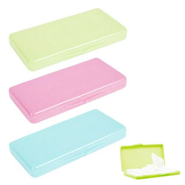 2 X Baby Wipe Case Diaper Wet Wipes Container Set Travel Compact Holder ...