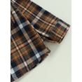 thumbnail image 7 of GXFC Kids Boys Fall Shirt Clothes 6M 1T 2T 3T 4T Toddler Baby Boys Long Sleeve Plaid Button Down Collar T-shirt Tops Spring Autumn Clothing for Children Boys, 7 of 7