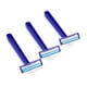 thumbnail image 2 of Pack of 3 disposable razor blades for men, ideal for travel, 2 of 2
