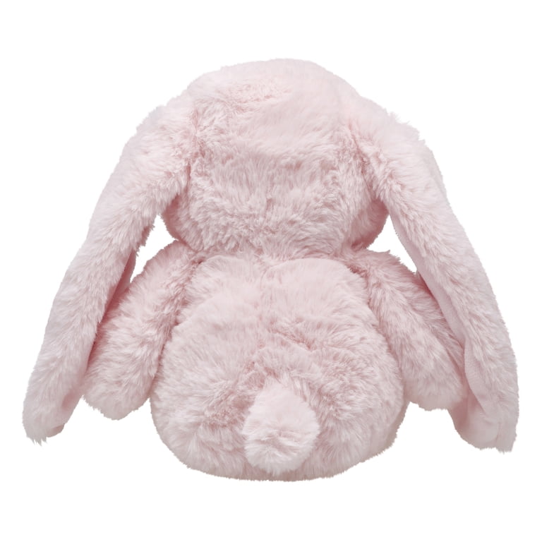Soft Pink Plush Bunny Stuffed Animal photo 2