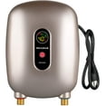 thumbnail image 4 of Mini Electric Tankless Instant Hot Water Heater with LCD Display 110V(Gold), 4 of 6