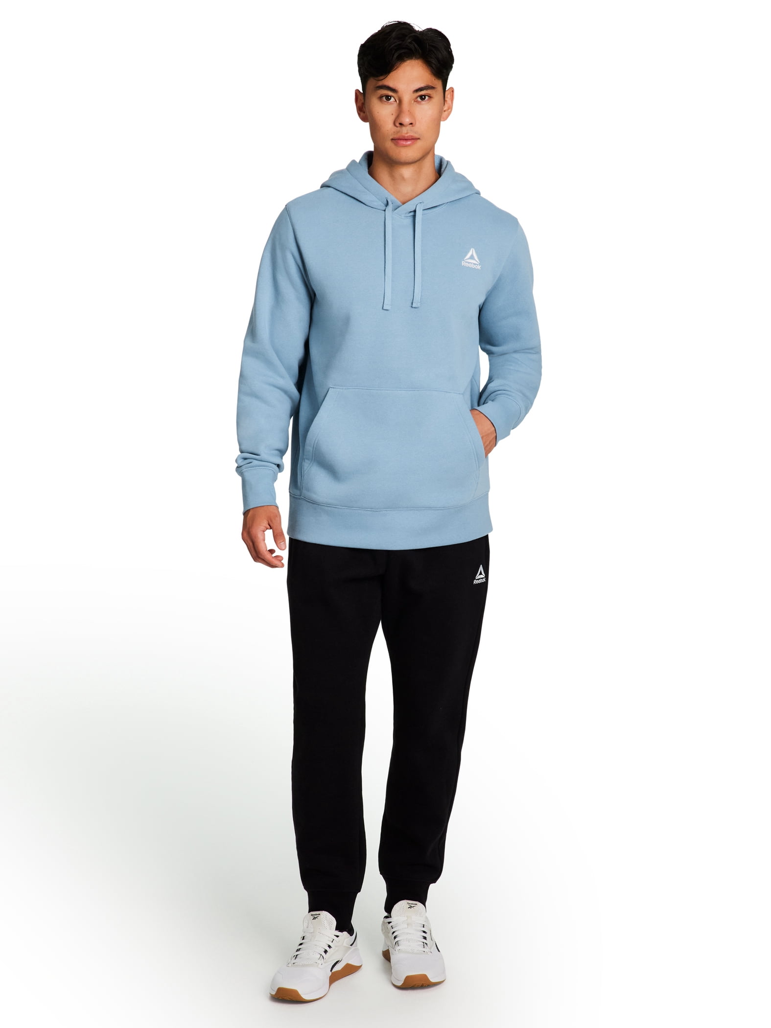 Reebok Men's and Big Men's Game Day Fleece Left Chest Hoodie, Sizes XS-5XL