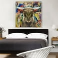 thumbnail image 2 of ARTCANVAS Havana Brown Cat Breed Yellow Canvas Art Print - Size: 36" x 36" (1.50" Deep), 2 of 9