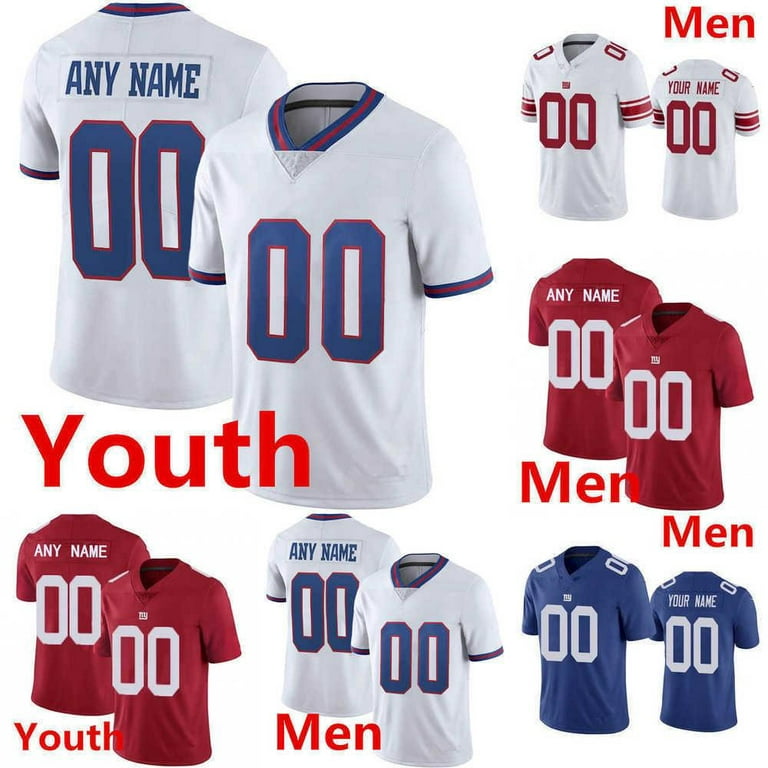 NFL_Jerseys Youth Football Jerseys Men Women youth New York''Giants''Jersey  5 Kayvon Thibodeaux 73 EVAN NEAL 26 Saquon Barkley 10 Eli Manning 8 Daniel  Jones 19 Kenny Golladay 
