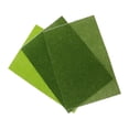 thumbnail image 1 of segolike 3 Pieces Plastic Artificial Simulation Grass Mat Turf Lawn Model Layout Parts 30, 1 of 9