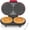 Double Mini Waffle Maker Red, variant on Double Mini Waffle Maker for , Waflera Electrica with 2 X 4" Round Non-stick Grids, Small Waffle Maker Mini, Makes 2 Personalized Keto Chaffle Waffles, Mini Waffle Iron,
