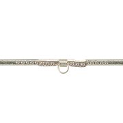Fancy Rhinestone Collar, Silver