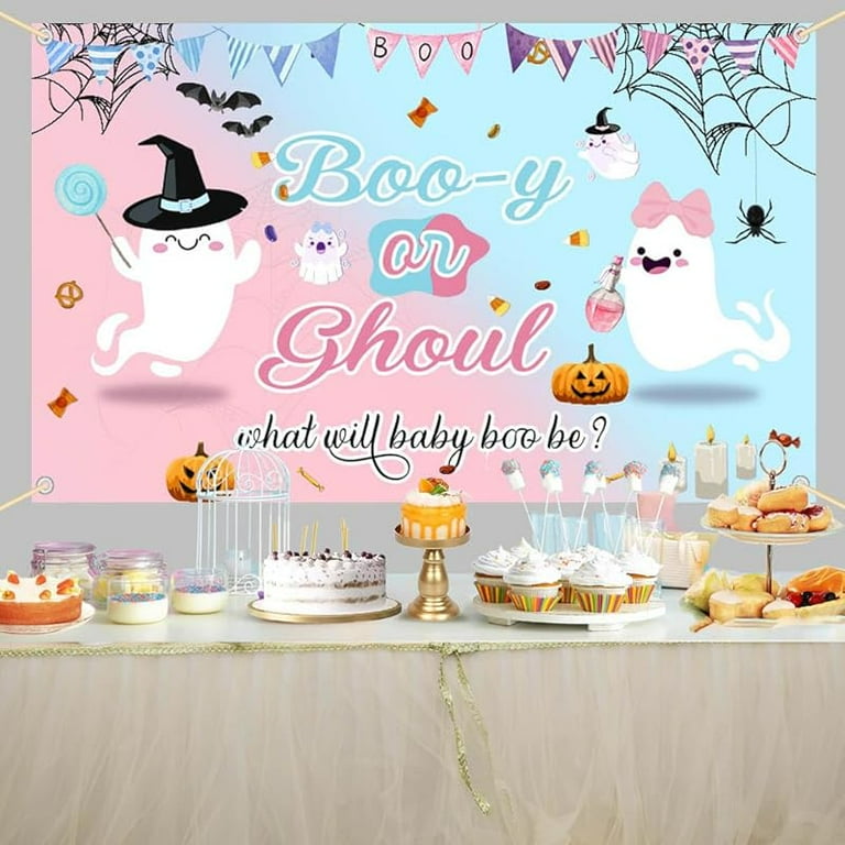 Burnouts Or Bows Gender Reveal Decorations Bunting He