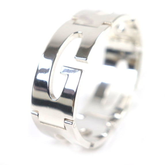 Pre-Owned GUCCI Vintage Heavy Bracelet, 925 Silver, Tom Ford Era, G Logo, Made in... (Good)
