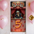 thumbnail image 2 of Creepy Skeleton Halloween Banner Scary Carnival Decoration Horror Theme Spooky Event Decor for Halloween Party Haunted House Outdoor Indoor, 2 of 8