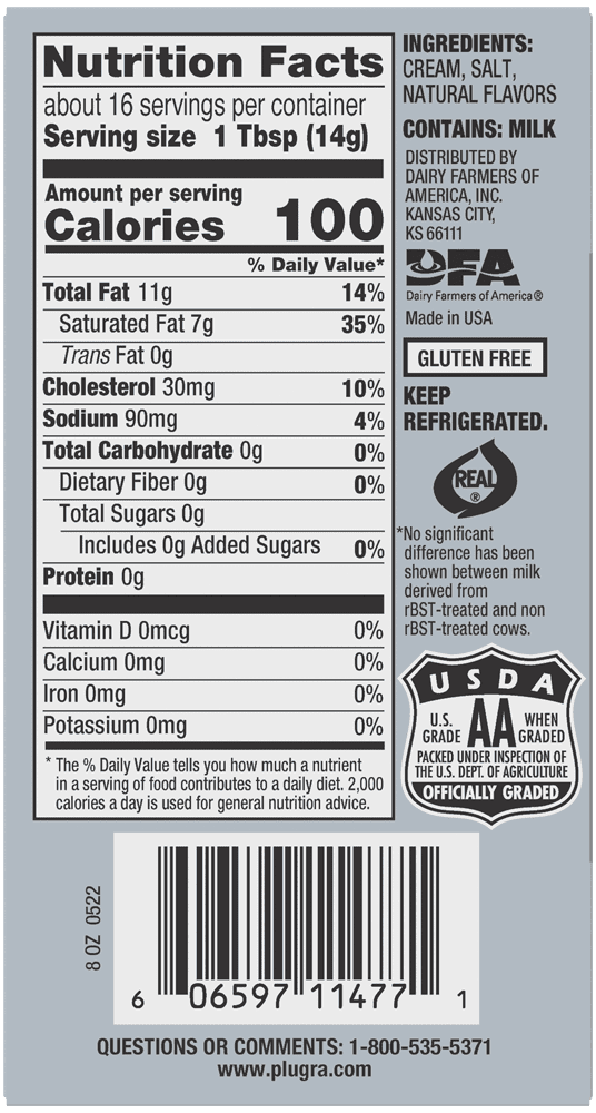 Plugra salted butter 8oz