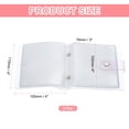 thumbnail image 2 of 2 Pcs Mini Photo Album, 36 Pockets 4x4 Kpop Photocard Holder, Purple, 2 of 7