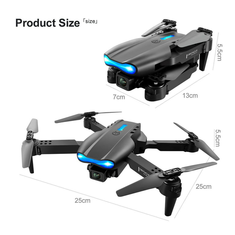Universal - E99 Pro RC Drone 4K HD Double Caméra GPS WIFI FPV Pliable  Retour automatique Drone aérien professionnel PK F11 Drone