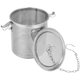 thumbnail image 2 of Cesta para té para el hogar, cesta elegante para escoria, práctica cesta para freidora (plateada), 1 ud., 2 of 5