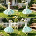 thumbnail image 5 of YingYouFu Goose Clothing Set, Garden Puffy Skirt Outfit for Statue Decor, Decorative Goose Apparel for Outdoor Yard Garden Patio Holiday Decoration, 5 of 6