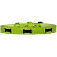 thumbnail image 4 of Dog, Puppy  Pet Designer Croc Widget Collar, "Black Bone", 4 of 10