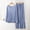 Light Blue Womens Clothes, variant on The Big Save of The Day kttectoa Outfits for Women Womens Loungewear Set Womens Winter Pajamas Fall Outfits Solid Long Sleeve Crew Neck Swing Tops and Pants Fall Outfit Sets for Women