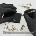thumbnail image 7 of DEXFIT CRU553N Black Grey Work Gloves (Nitrile-Coated, Fiberglass, Medium) - 1 Pair, 7 of 7
