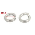 thumbnail image 4 of M1.6 304 Stainless Steel Split Lock Washer Silver Tone 80pcs, 4 of 5