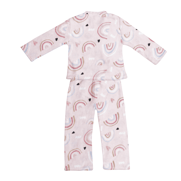 Pijama supersoft TESSO HOME Arcoiris T12 2 pzas