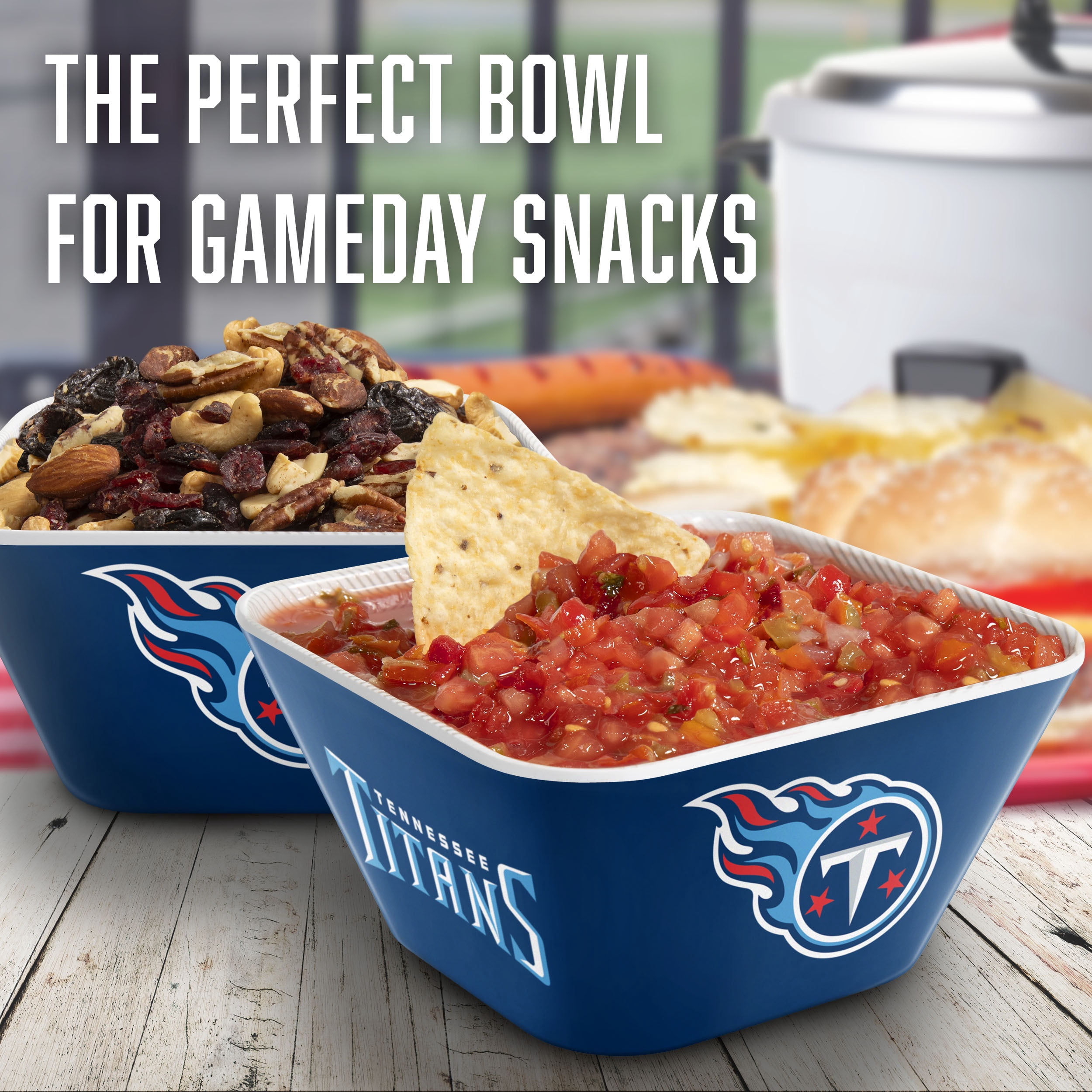 YouTheFan NFL Tennessee Titans Small Snack Bowl