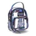 thumbnail image 5 of Madden NYC Women’s Clear Mini Convertible Backpack, Iridescent, 5 of 5