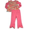 thumbnail image 2 of Baby Lulu - Baby Girls Long Sleeve Jill Mushroom Pant Set 30358-24Months (Jill Set Mushroom), 2 of 3