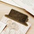thumbnail image 3 of Metal Binder Clips, Binder Paper Clip, Large Bull Paper Clips,Bronze Note Clip Ticket File Paper Clip Binding Securing Clips for Office, 3 of 7