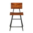 thumbnail image 3 of Counter Stool Reclaimed Brown/ Gun Metal/See below, 3 of 4