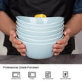 thumbnail image 5 of Acekid 5 Pcs Ceramic Bowl, 6 inch 18 Ounce Porcelain Cereal Bowl, 5 of 9