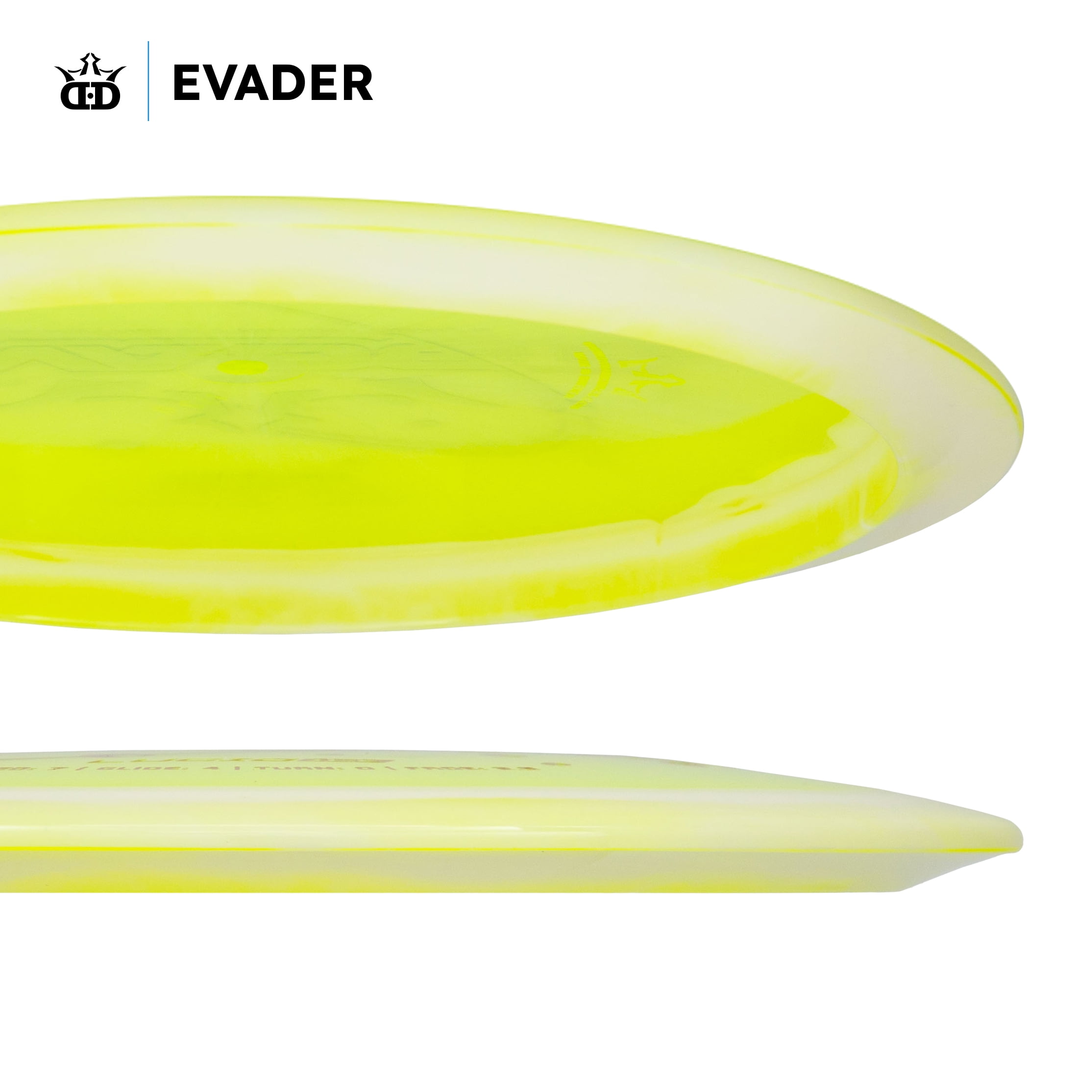 Dynamic Discs Lucid Ice Orbit Evader disc Golf Driver-Yellow