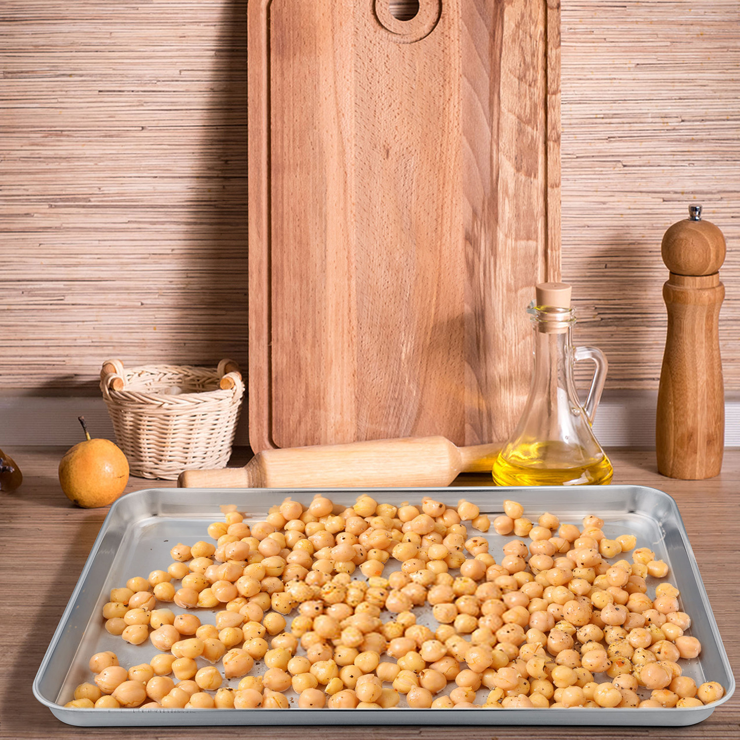 Vesteel 20-Inch Stainless Steel Baking Sheet photo 6