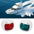 thumbnail image 1 of Bgsha 2 PCS Marine LED Side Light IP66 Waterproof Navigation Signal Light DC12V-24V 3W, 1 of 10