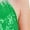 Green, variant on inhzoy Kids Girls Christmas Dance Outfit One Piece Sleeveless Velvet Bodysuit with Arm Sleeve Set Green 8