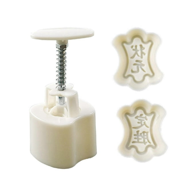 Chinese Pastries Mould Clear Pattern Mooncakes Mold Bean Pastes Cake Molds Dessert Plastic Mould for Cooking Lover
