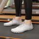thumbnail image 5 of Zapatos de vadeo unisex de goma suave para vadear en la playa (41 blanco gris) Likrtyny Tenis De Mujer Tenis De Hombre, 5 of 8