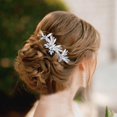 thumbnail image 4 of Rhinestone Hair Pins, Crystal Hair Clips, Handmade Cute Hair Barrettes, Hollow Geometric Hairpins, Elegant Metal Hairpin Hair Accessories Headwear Styling Tools, Gifts for Women Girls, 4 of 4