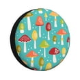 thumbnail image 2 of Balery Mushrooms Tire Covers - Tough Tire Wheel Protector for Truck, SUV, Trailer, Camper, RV -14 inch, 2 of 8