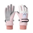 thumbnail image 2 of Kids Ski Gloves for Outdoor Sports4-9 Years Toddler Kids Boys Girls Gloves Winter Outdoor Windproof Warm Lock Temperature Ski Gloves on Clearance, 2 of 5