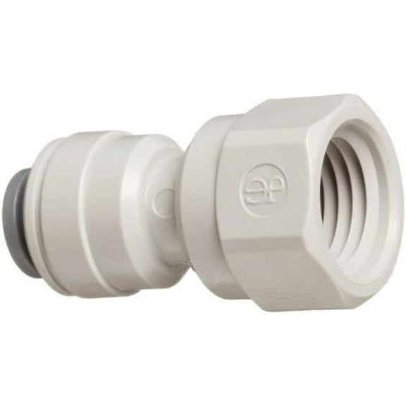 IPW Industries Inc-John Guest - Acetal Female Connector Quick Connect Fitting 1/4" OD / 1/4" NPT - PI450822S