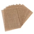 thumbnail image 4 of 20 Piezas de Arpillera de Arpillera de Arpillera Natural Mantel Individual Manteles Individuales Posavasos Decoración de Comedor, 4 of 9
