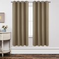 thumbnail image 1 of Cortinas Opacas Joydeco Térmicas Aislantes 183 cm 2 Paneles, 1 of 9