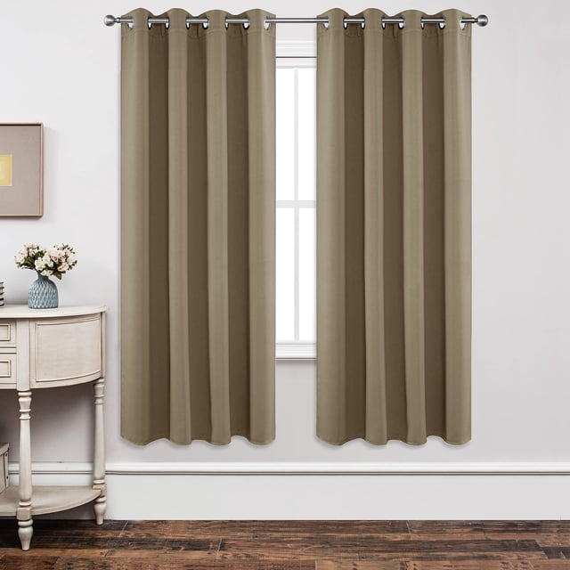 Cortinas Opacas Joydeco Térmicas Aislantes 183 cm 2 Paneles