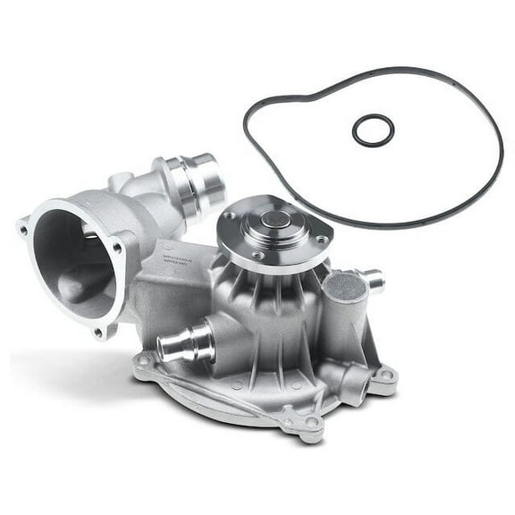Water Pump 1 - Compatible with 2006 - 2010 BMW 650i Base 4.8L V8 2007 2008 2009