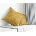 thumbnail image 4 of Vargottam Luxury, Printed Mustard Yellow CushionCovers,Decorative PillowCovers,SquareThrow Pillowcase -24x24Inches, 4 of 6