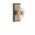 thumbnail image 4 of Grandeur Burgundy Crystal Passage Door Knob with Carre Plate, 4 of 5