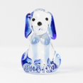 thumbnail image 3 of Handmade Glass Dog Hand Blown Mini Glass Dog Figurine Handmade Transparent Dog Sculpture Cute Collectible Ornament for Home Decor Desk Decoration Pet, 3 of 8