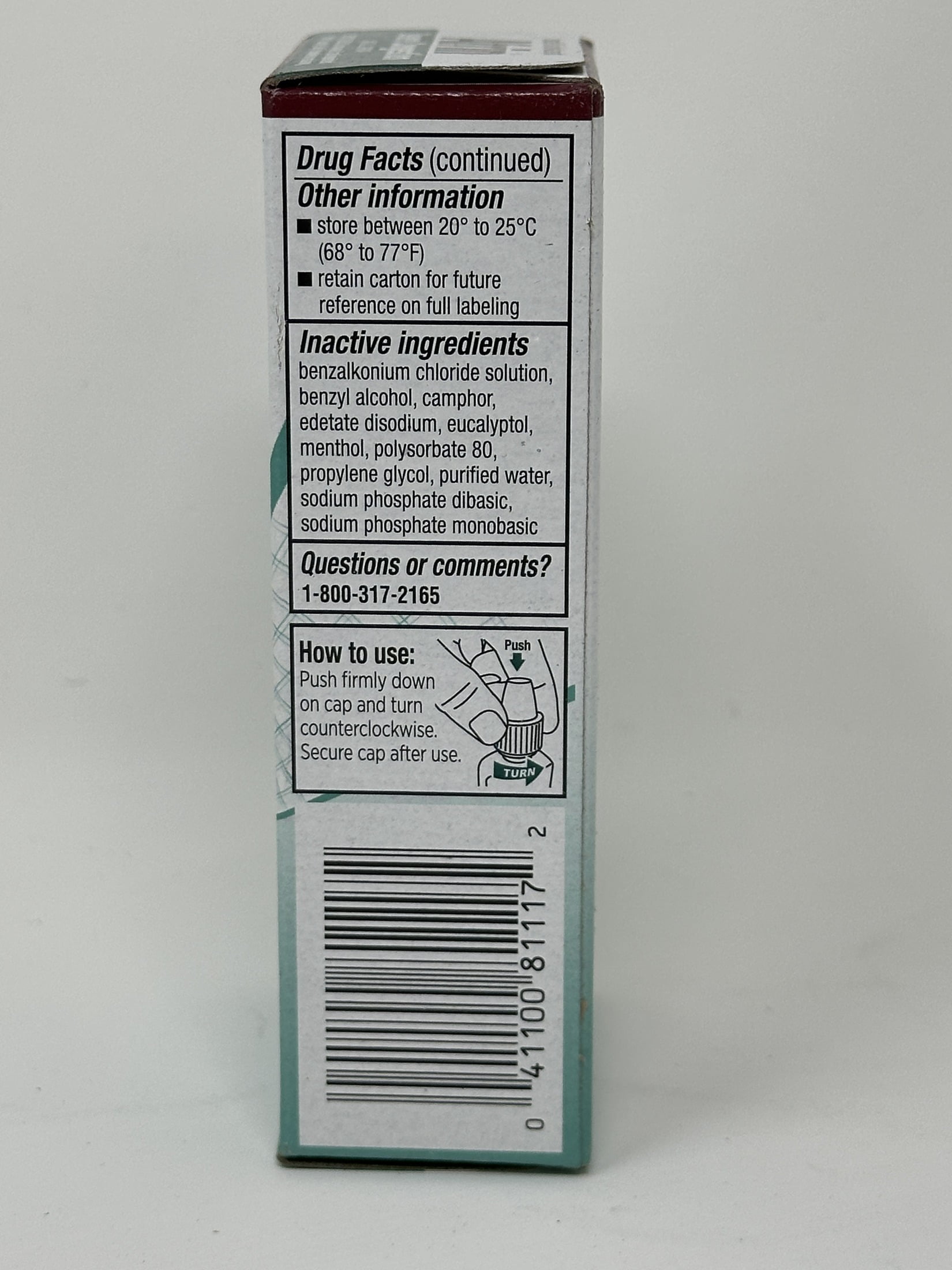 Afrin Nasal Spray Severe Congestion 15 mL (Pack of 6)